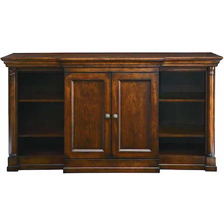 Tall Media Cabinet with 2 Doors